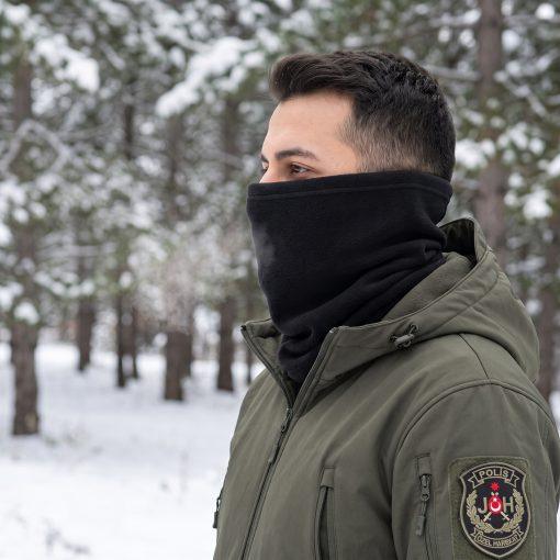 Siyah Polar Boyunluk - Görsel 2