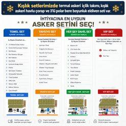 12'li Kışlık Her Şey Dahil Asker Malzemeleri Seti 15 Kislik asker seti icerigi bedelli askerlik.jpg