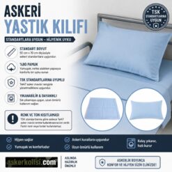 Alternative view of Askeri Yastık Kılıfı - Standartlara Uygun