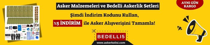 askere giderken alinacak malzemeler bedelli askerlik setleri banner