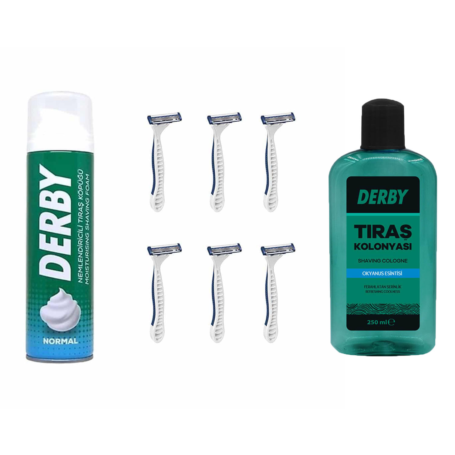 12'li Denizci Her Şey Dahil Bedelli Askerlik Malzemeleri Seti - 77 Parça 3 tiras bicagi kolonya kopuk