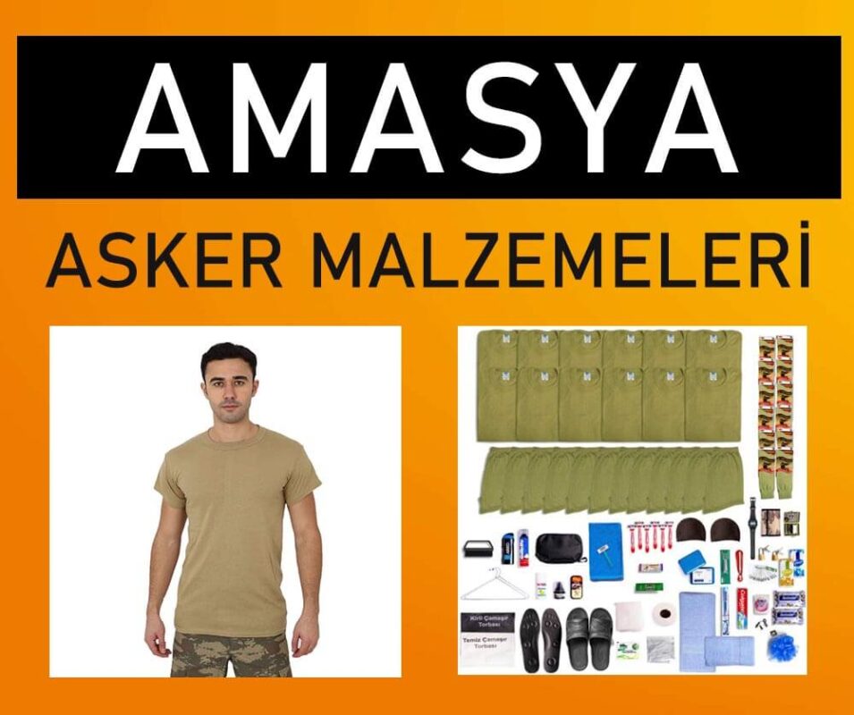 AMASYA asker malzemeleri birlik