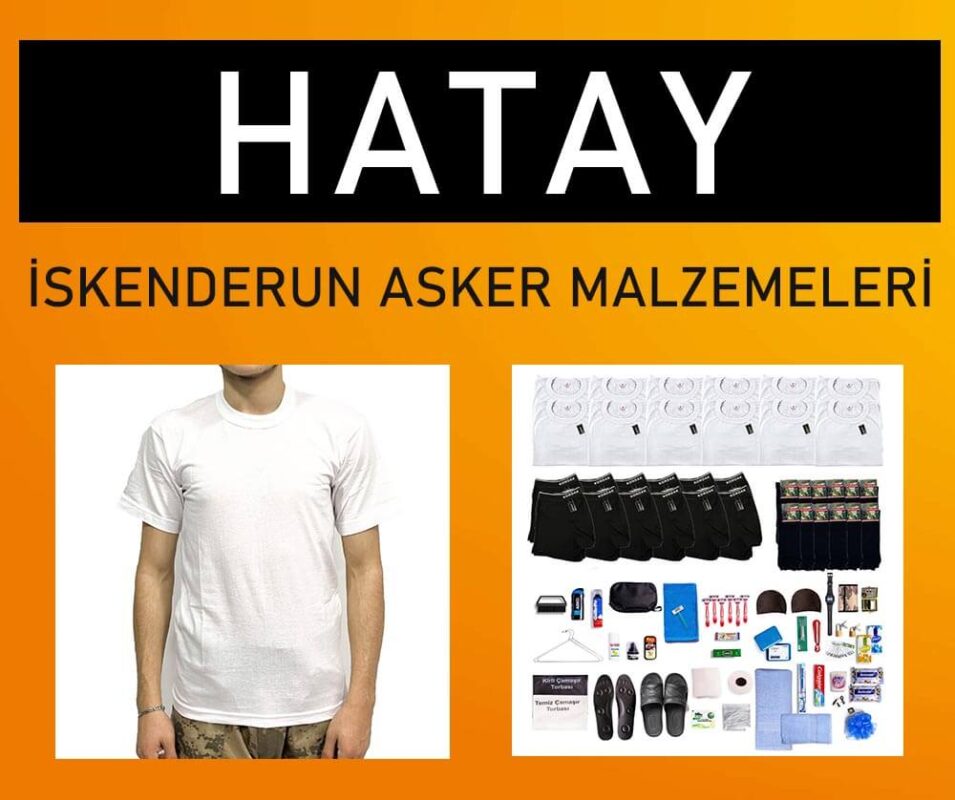 HATAY iskenderun denizci asker malzemeleri birlik