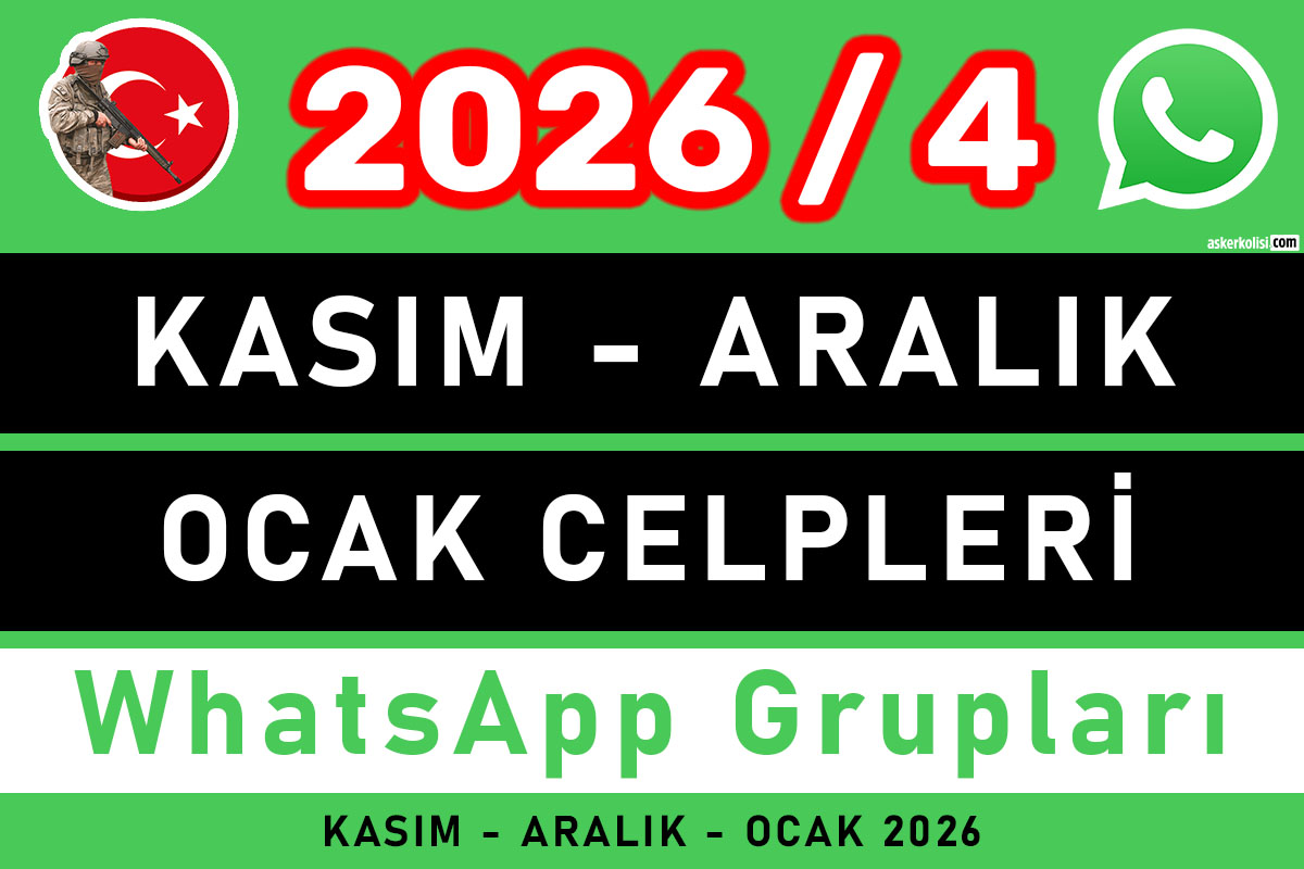 yedek astsubay subay 6aylik askerlik kasim aralik ocak whatsapp gruplari 2026