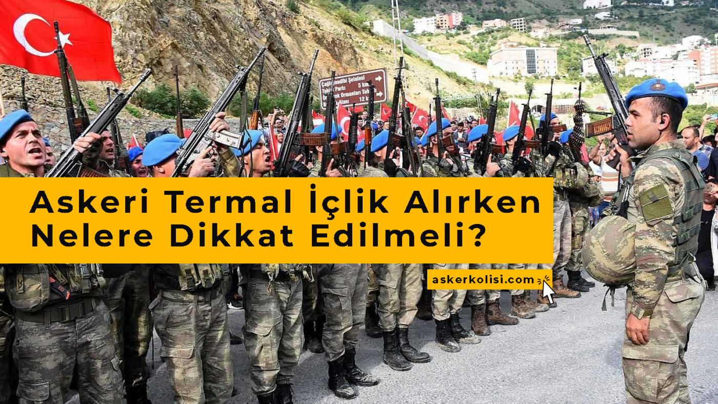 Askeri Termal İçlik Alırken Nelere Dikkat Edilmeli