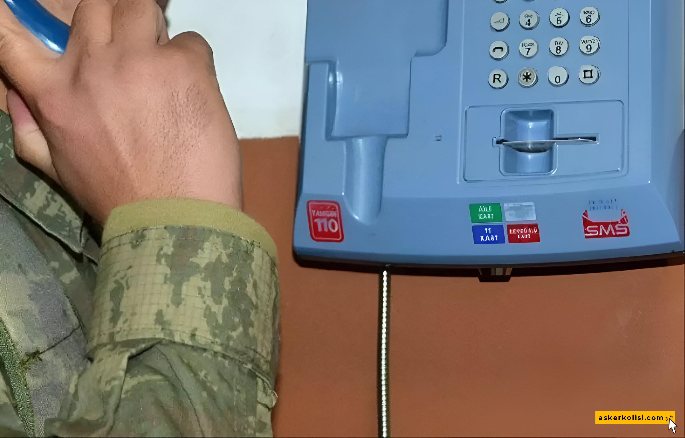 askeri birlik ankesotrlu telefon askercell