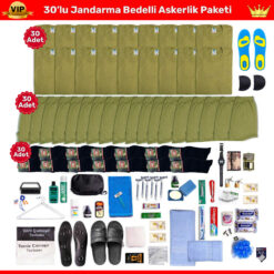 JANDARMA vip bedelli askerlik seti 30