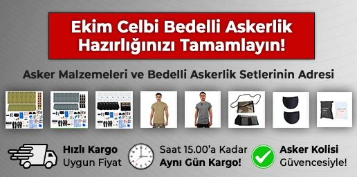 Asker Kolisi | Asker Malzemeleri & Asker Setleri 1 ekim mobil banner bedelli askerlik