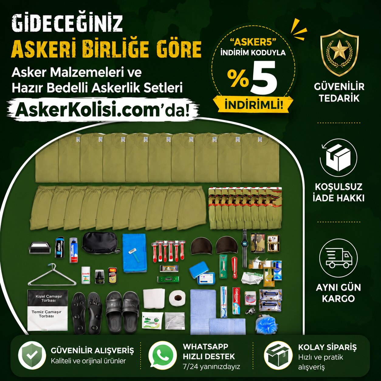Asker Malzemeleri Mobil