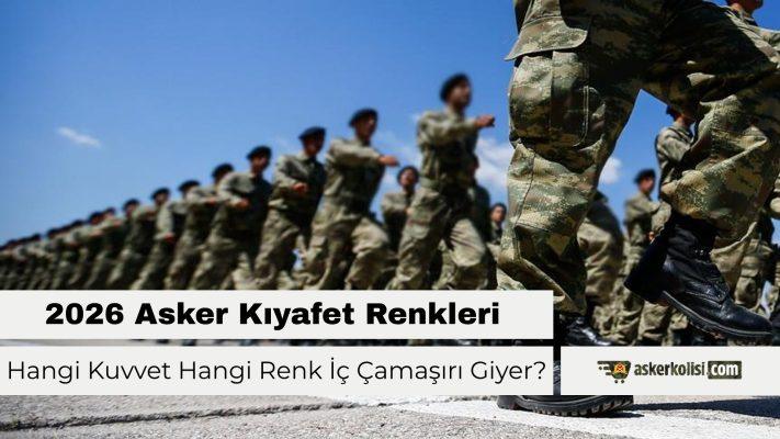 asker kıyafet renkleri