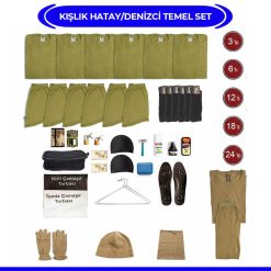 Hatay Denizci Kışlık Temel Asker Malzemeleri Kolisi